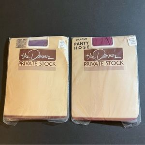 The Denver Private Stock Hosiery  (2) Size B; French Knot Grape Mist + Opaque